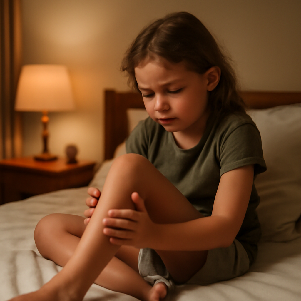 Dor nas pernas à noite: quando é “dor de crescimento” e quando vira pauta de gestão escolar e saúde